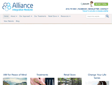 Tablet Screenshot of myhealingpartner.com